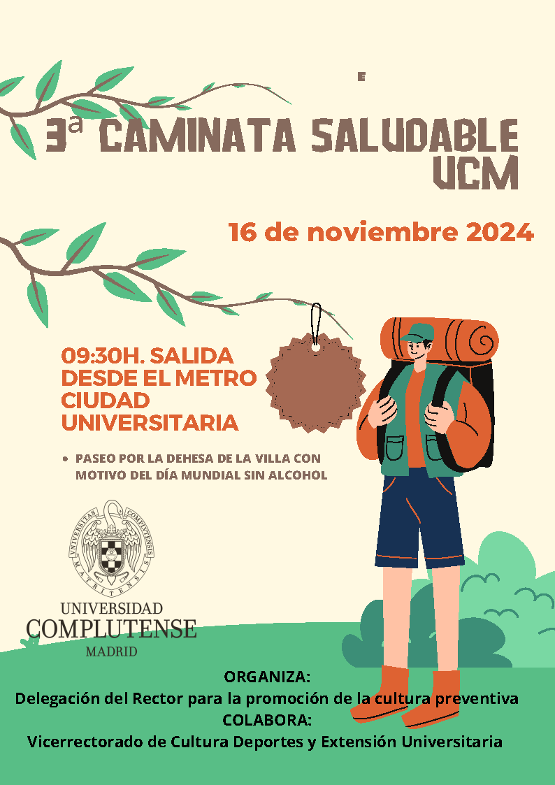 16 de noviembre 2024. 3ª caminata saludable UCM